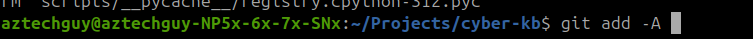 git add .
